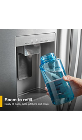 Whirlpool 36-Inch French Door Refrigerator with Dual Ice Makers - 30 cu. ft. WRFF3736SV