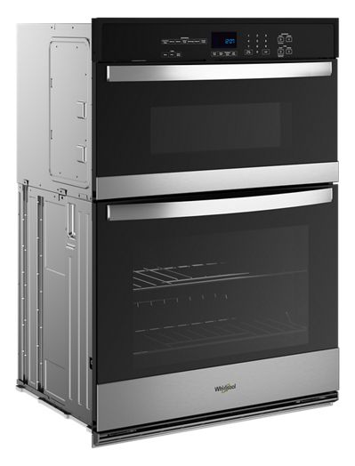 Whirlpool 6.4 Total Cu. Ft. Combo Self-Cleaning Wall Oven WOEC3030LS