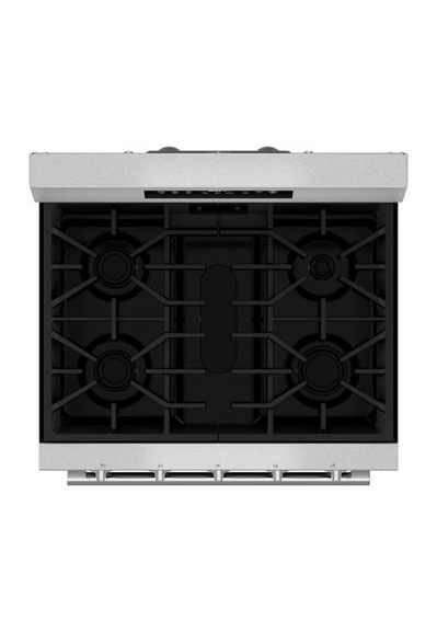 Maytag 30-Inch Wide Freestanding Gas Range with Grill Mode and No Preheat Air Fry - 5.0 Cu. Ft. MFGS7030SZ