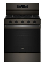 Whirlpool 30-inch Gas Range with Air Cooking Technology, No Preheat Air Fry and Air Baking and Self Clean WFGS5030RV