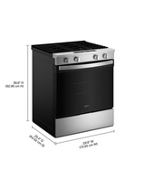 Whirlpool 30-inch Gas Range with No Preheat and Slow Cook Modes WSGS3330TS