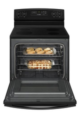 Amana 30-inch Electric Range with Extra-Large Oven Window AER6603SFB