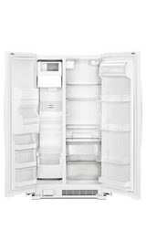 Whirlpool 33-inch Wide Side-by-Side Refrigerator - 21 cu. ft. WRS331SDHW