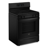 Whirlpool 30-inch Self Clean Gas Range with No Preheat Mode WFGS3530RB