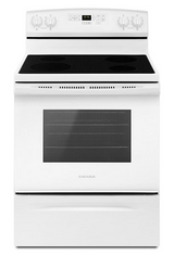 Amana 30-inch Electric Range with Extra-Large Oven Window AER6603SFW