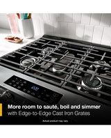 Whirlpool 30-inch Gas Range with No Preheat and Slow Cook Modes WSGS3330TS