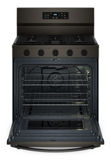 Whirlpool 30-inch Gas Range with Air Cooking Technology, No Preheat Air Fry and Air Baking and Self Clean WFGS5030RV