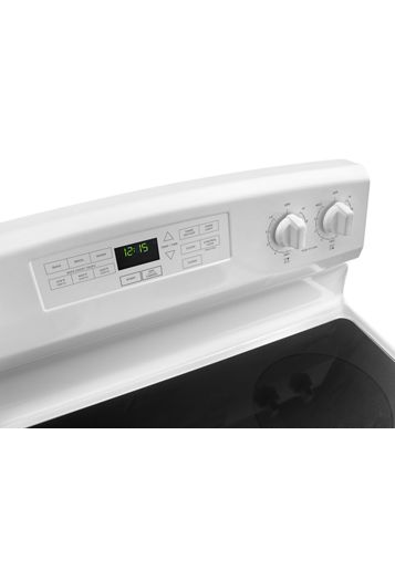 Amana 30-inch Electric Range with Extra-Large Oven Window AER6603SFW