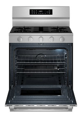 Maytag 30-Inch Wide Freestanding Gas Range with Grill Mode and No Preheat Air Fry - 5.0 Cu. Ft. MFGS7030SZ