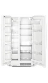 Whirlpool 33-inch Wide Side-by-Side Refrigerator - 22 cu. ft. WRS312SNHW