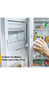 Whirlpool 36-Inch French Door Refrigerator with Dual Ice Makers - 30 cu. ft. WRFF3736SV