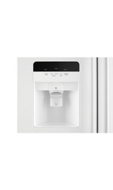 Maytag 36-Inch Wide Side-by-Side Refrigerator with Exterior Ice and Water Dispenser - 25 Cu. Ft. MSS25C4MGW