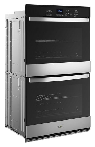 Whirlpool 10.0 Total Cu. Ft. Double Self-Cleaning Wall Oven WOED3030LS