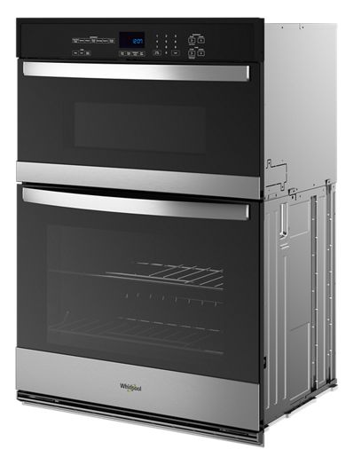 Whirlpool 6.4 Total Cu. Ft. Combo Self-Cleaning Wall Oven WOEC3030LS