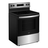 Whirlpool 30-inch Electric Range with No Preheat Mode WFES3030RS