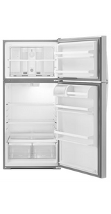 Whirlpool 28-inches wide Top-Freezer Refrigerator WRT134TFDM