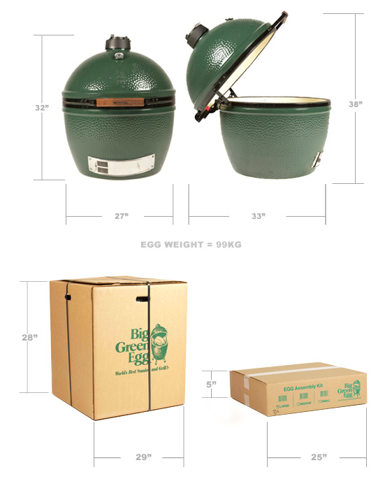 XLarge Big Green Egg BGE-117649