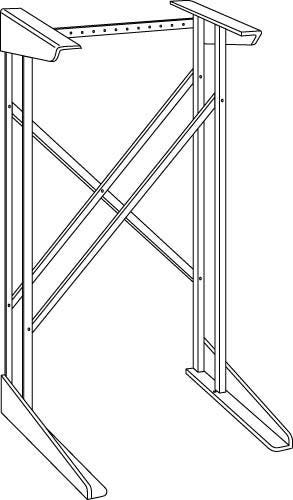 GE Spacemaker® Laundry Stack Rack Accessory DSDR24F
