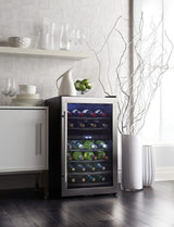 Danby Designer 38 Bottle Wine Cooler DWC040A3BSSDD