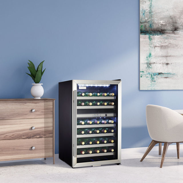 Danby Designer 38 Bottle Wine Cooler DWC114BLSDD