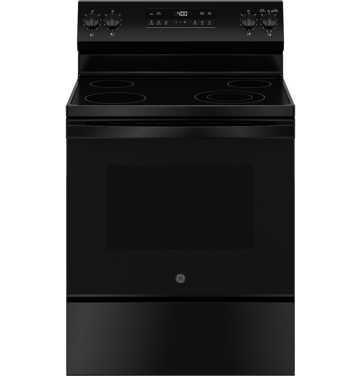 GE® 30" Free-Standing Electric Range GRF400SVBB