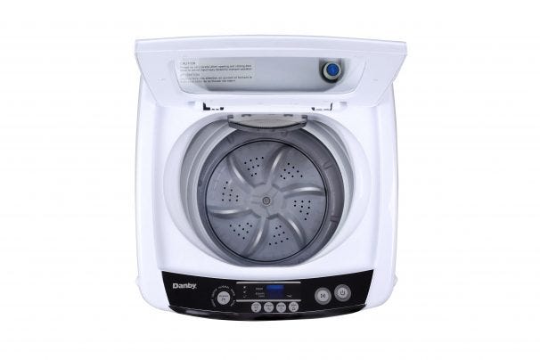 Danby Compact 0.9 Cubic Foot Top Load Washing Machine For Apartment - White DWM030WDB-6