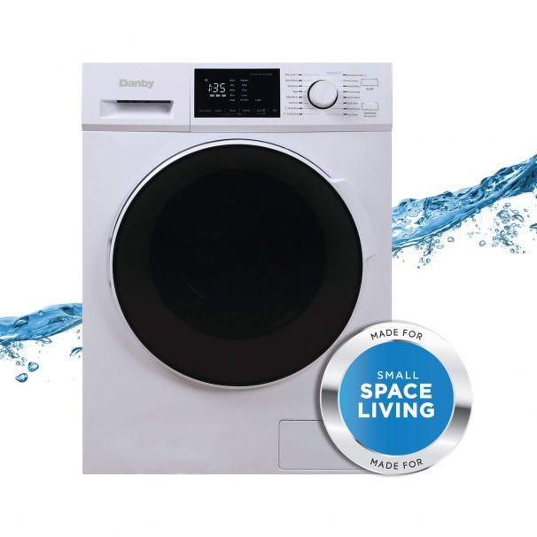 Danby 2.7 cu. ft. All-In-One Ventless Washer Dryer Combo DWM120WDB-3