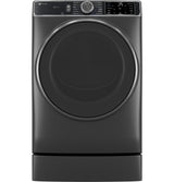 GE Profile™ ENERGY STAR® 7.8 cu. ft. Capacity Smart Front Load Electric Dryer with Steam and Sanitize Cycle PFD95ESPWDS