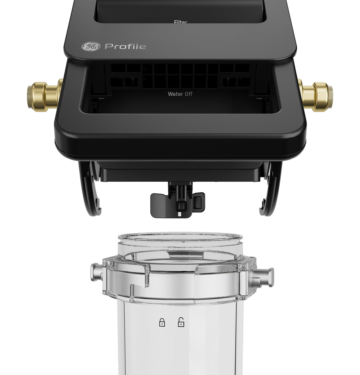 GE Profile™ Smart Water Valve with Integrated Filtration 3/4” Fittings PXWH70Y