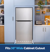 GE® 21 Cu. Ft. Garage Ready Top-Freezer Refrigerator GPS21KYZFS