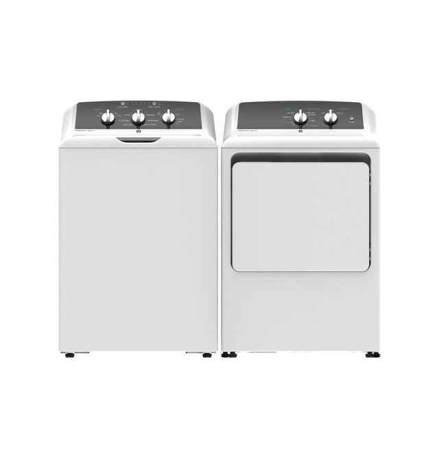 GE 4.3 cu. ft. Capacity Washer with Stainless Steel Basket,5-yr Limited Warranty GTW525ACWWB