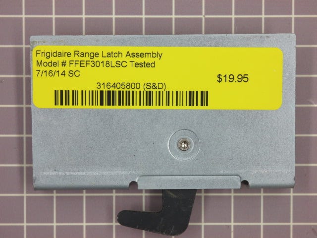 Latch Assembly 316405800