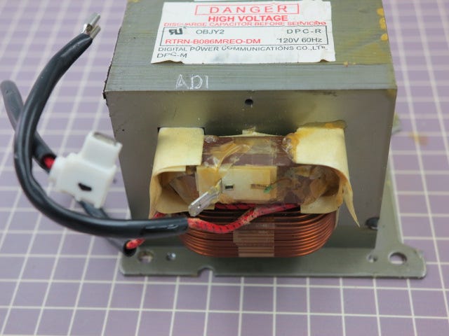Electrolux Microwave Transformer 5304453726