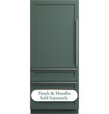 CAFE™ 36" Panel-Ready Integrated Bottom-Freezer Refrigerator – Left Swing CIC36LK6ZII