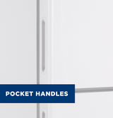 GE ENERGY STAR 16.6 Cu. Ft. Recessed Handle Top-Freezer Refrigerator GPE17CTNRWW