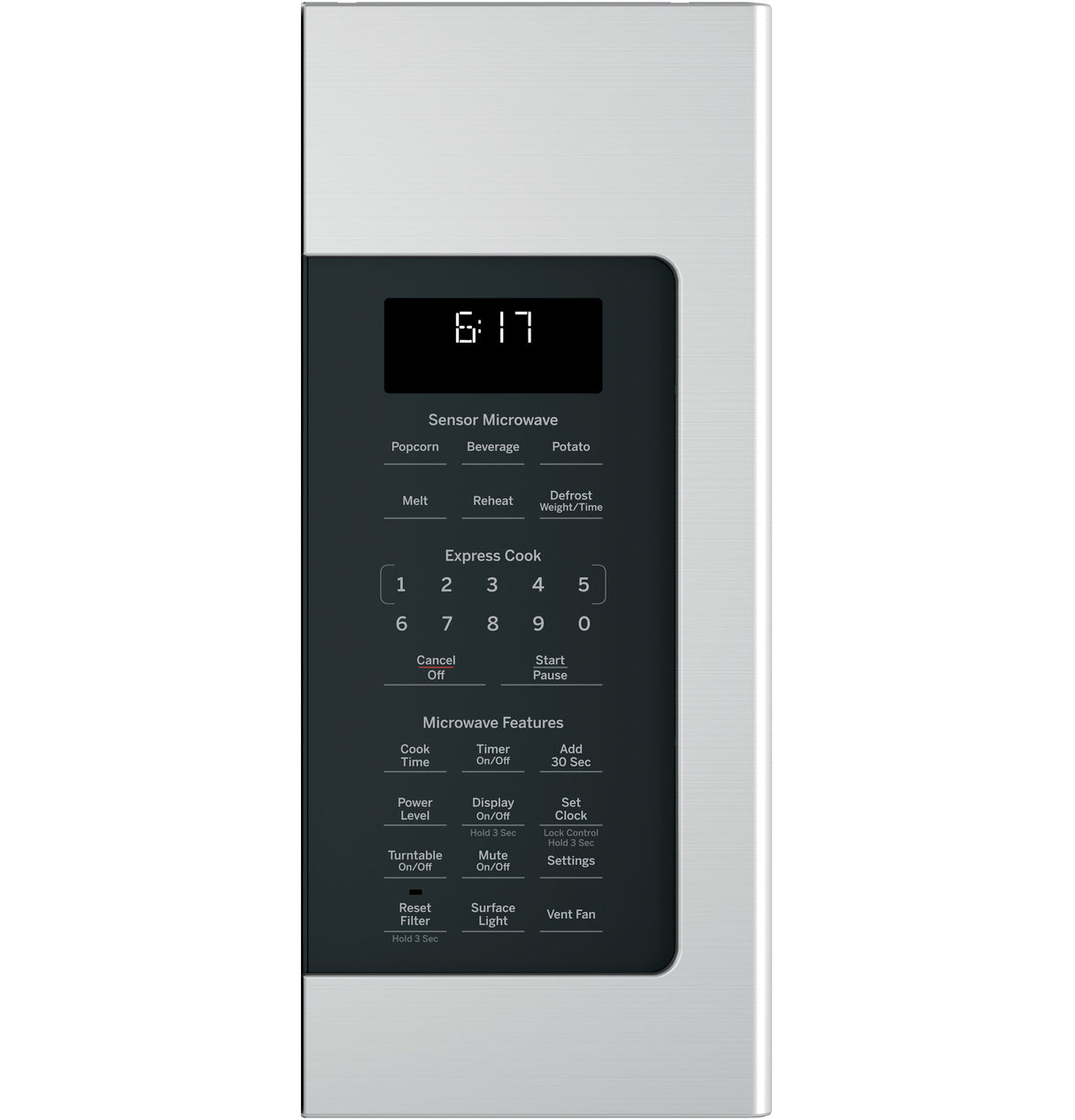 GE 1.7 Cu. Ft. Over-the-Range Sensor Microwave Oven JVM6175YKFS