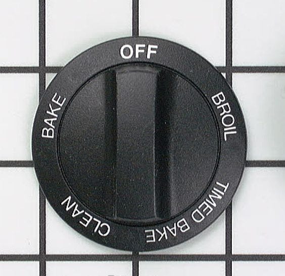 Oven Selector Knob WP3183115