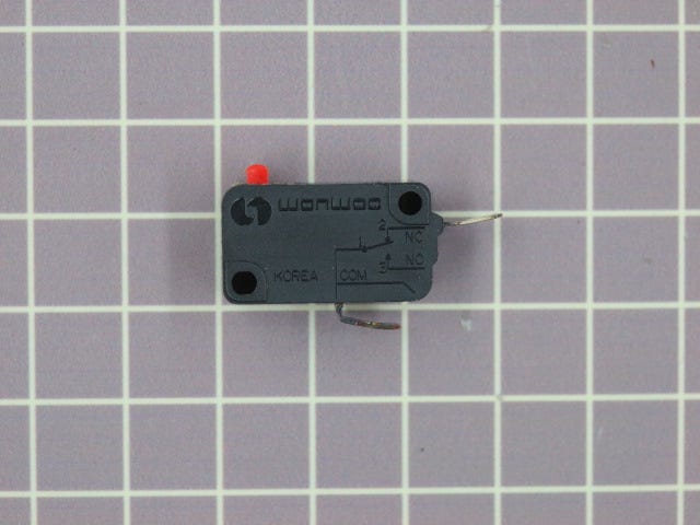 Kitchen Aid Microwave Micro Switch 4158941