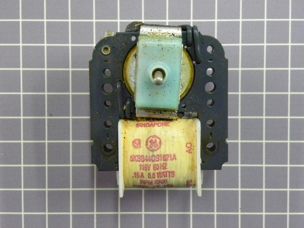 Evaporator Fan Motor WR60X10008