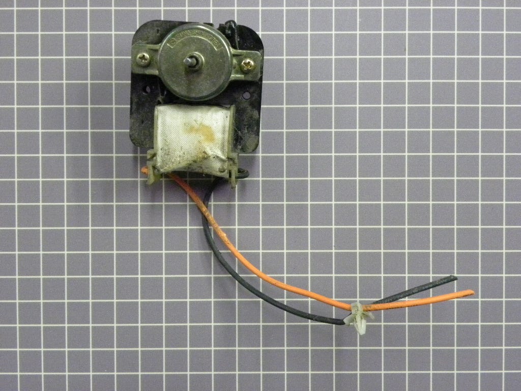 GE Refrigerator Condenser Fan Motor WR60X10024