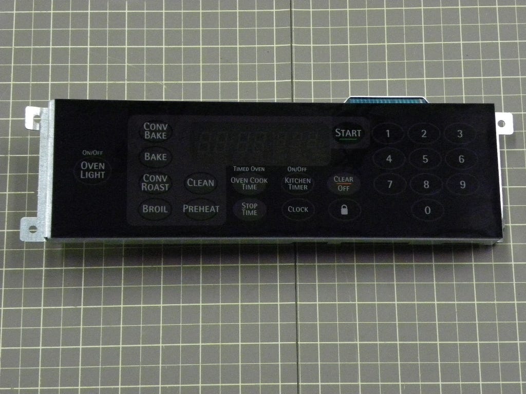 Electrolux Range Clock/Microcomputer (Black) 318019902