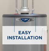 GE RealMAX Choice 30-Gallon Short Natural Gas Atmospheric Water Heater GG30S08BXR