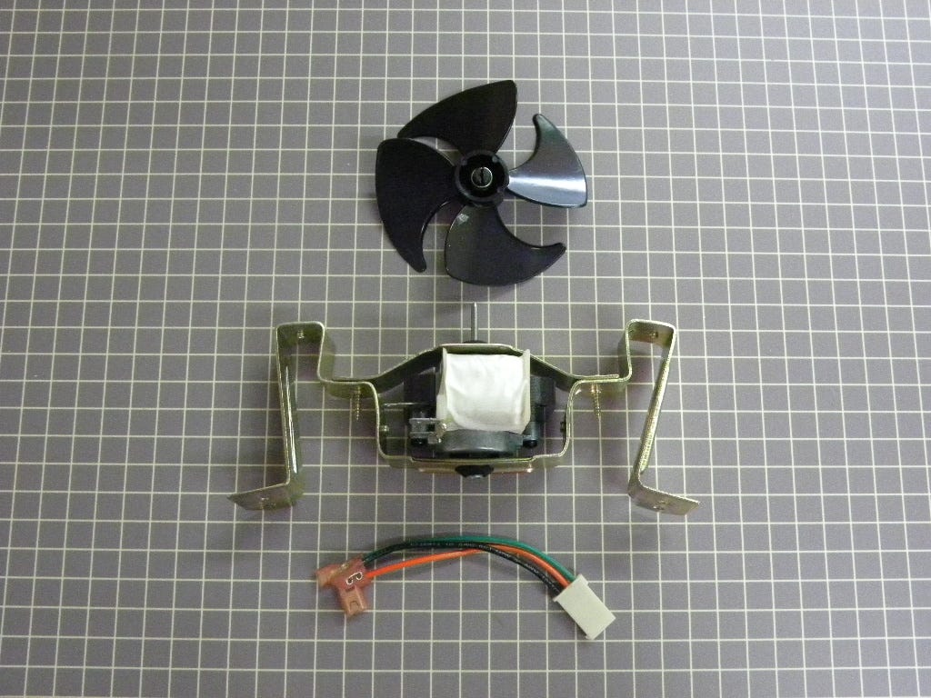 Evaporator Motor With Blade and Wire RF-4550-33