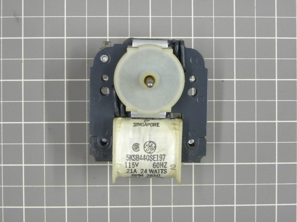 GE Refrigerator Evaporator Fan Motor WR60X174