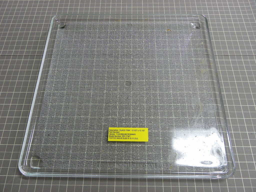 Toshiba Microwave Glass Tray (13 1/2" x 13 1/2") 32554317