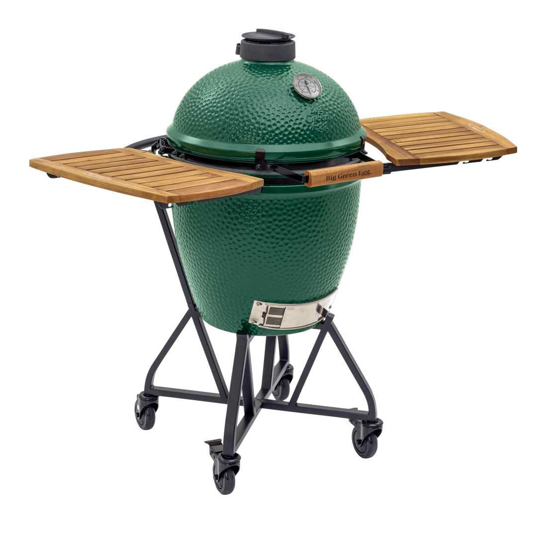 Big Green EGG 21 in. Acacia Wood L EGG Mates BGE-121127