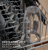 GE® ENERGY STAR® Top Control with Stainless Steel Interior Dishwasher with Sanitize Cycle & Dry Boost GDT640SSZSS