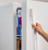 GE® ENERGY STAR® 21.6 Cu. Ft. Smart Garage Ready Convertible Upright Freezer FUF22DZRWW