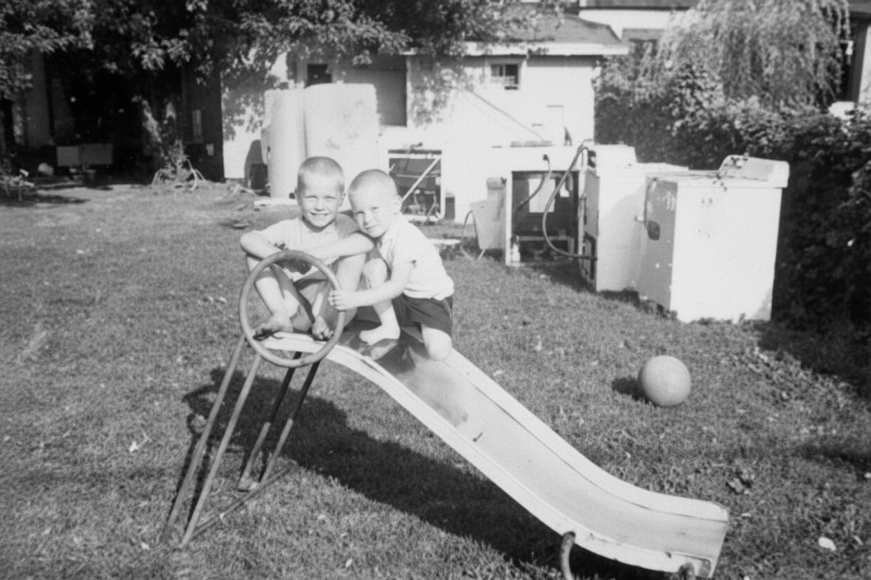 Enhanced Vintage Photo