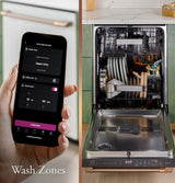 Café™ Smart Stainless Steel Interior Dishwasher with Sanitize and Ultra Wash & Dual Convection Ultra Dry CDT888P3VD1